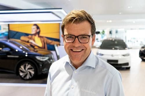 Eiving Fosselie, servicemarkedssjef Gumpen Gruppen