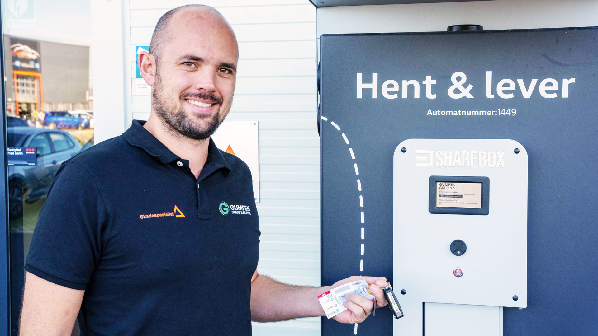Foto_Enkel levering og henting av bil på verksted